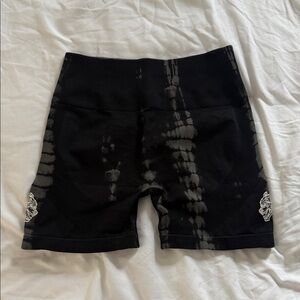 Darc Sport everson seamless shorts - serpent black and gray